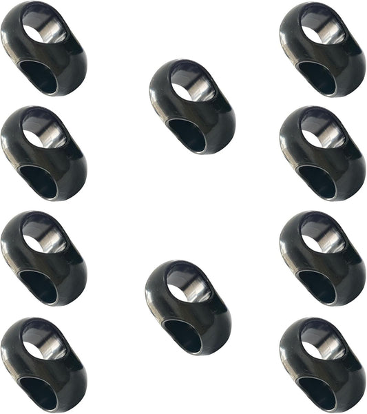 10 Pieces Climbing Rope Cross-Type Connectors Net Ladder Metal Buckle Outdoor Climbing Net Ladde Accessories V1258-DP02-C-2950