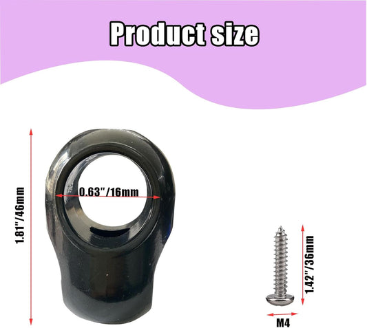 10 Pieces Climbing Rope Cross-Type Connectors Net Ladder Metal Buckle Outdoor Climbing Net Ladde Accessories V1258-DP02-C-2950