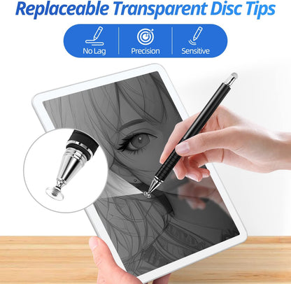 10pcs mesh Tips 12pcs disc Tips for Capacitive Touch Screen Stylus V1258-DP02-C-2958