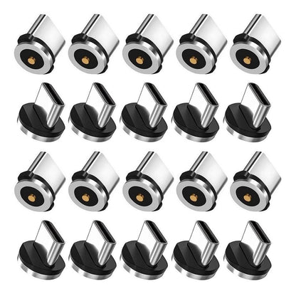 Magnetic Charging Tip Series,Type-c Tips 20pack,Just Magnetic Type-C Tips,Just USB-C Tip Without V1258-DP02-C-2992