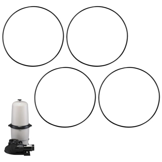 4 Pc CCX1000G Filter Tank Body O-Ring, Compatible with Hayward XStream CC1000, CC1500, CC2000 Series Swimming V1258-DP02-C-3026