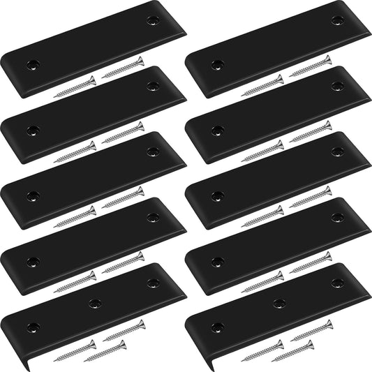 10 Pcs Boat Trailer Bunk Slide Pads and Boat Trailer Glide Bunk Enders 10.25'' x 3.1'' Boat Trailer Bunk V1258-DP02-C-3078