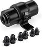 Inline Fuel Filter 10 Micron with 6AN 8AN 10AN Adapter&Bracket Clamp 50MM Universal V1258-DP02-C-3099