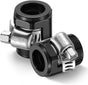 6AN Hose Finisher Clamp Aluminium Black for Stainless Braided Hoses,Rubber Hoses End Finisher V1258-DP02-C-3108