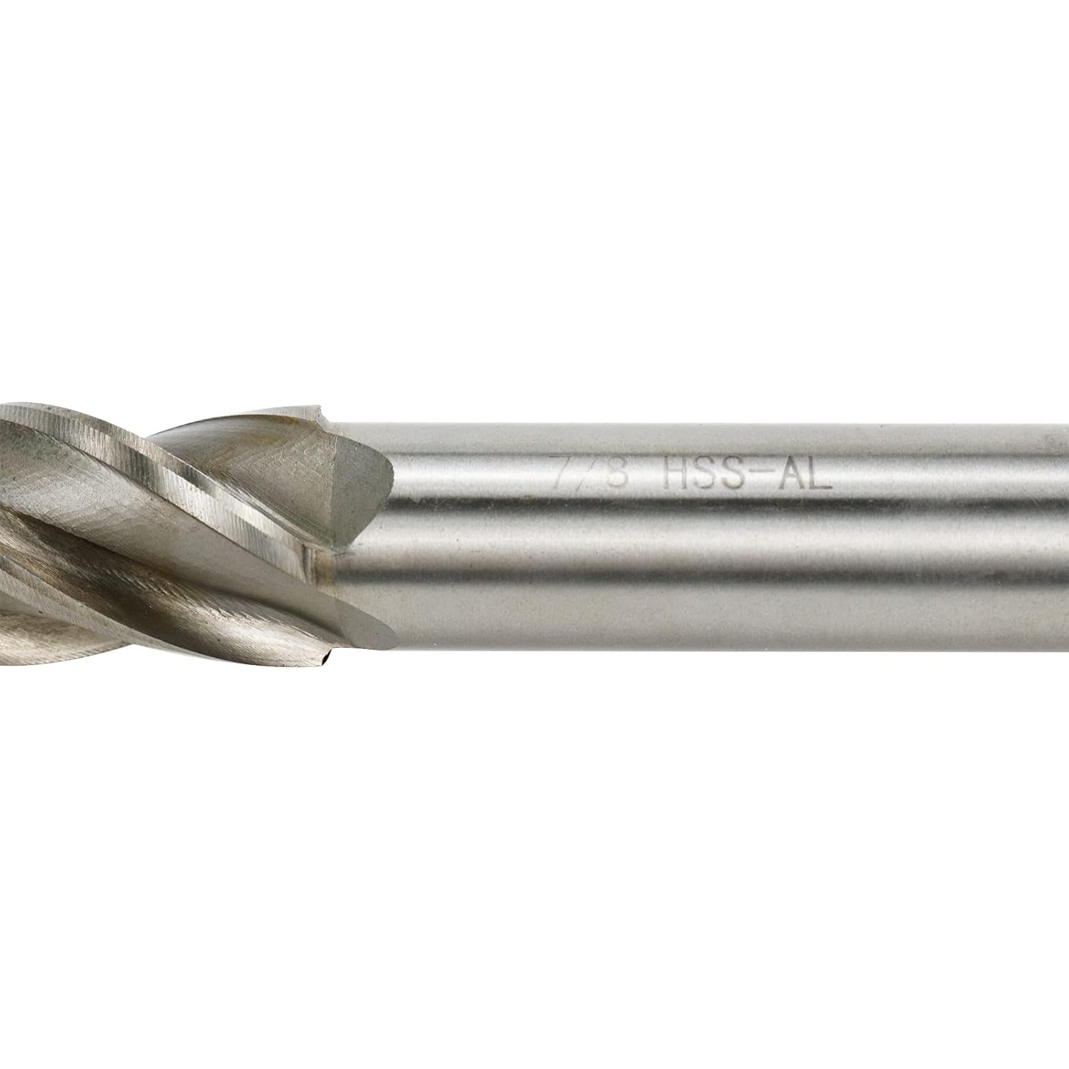 Square End Mill 7/8" Cutting Dia x 3/4" Shank Dia 4 Flute Straight End Mill Cutter V1258-DP02-C-3129