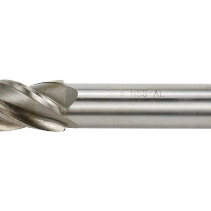 Square End Mill 7/8" Cutting Dia x 3/4" Shank Dia 4 Flute Straight End Mill Cutter V1258-DP02-C-3129