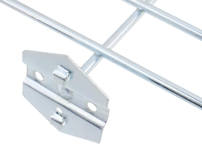 Pegboard Hooks Heavy Duty Metal Steel 3/8" Square Hole Peg Hooks with 6 Bars Suitbale for 1.5" Spaced V1258-DP02-C-3131