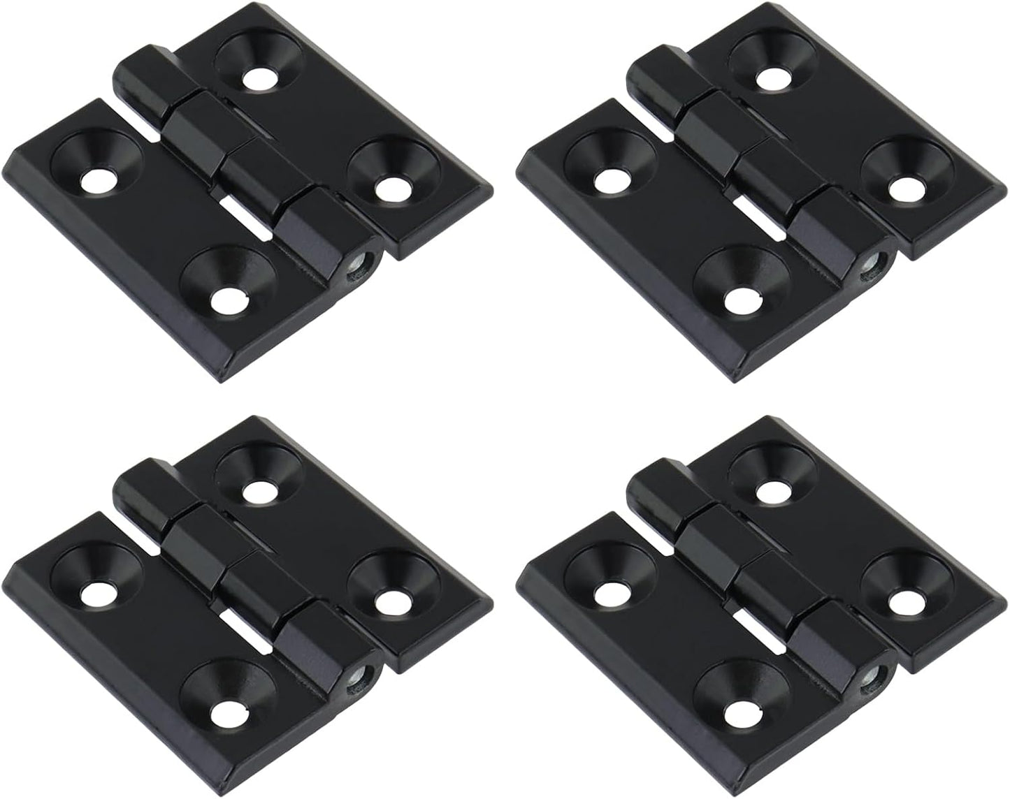 Black Butt Hinge Zinc Alloy Door Hinge Heavy Duty Boat Hatch Hinges Residential Bed Room Hinge for Doors V1258-DP02-C-3137