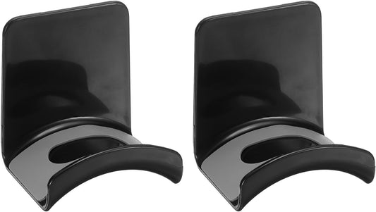 Headphone Stand, 2 Pcs ABS Headset Holder Adhesive Headphone Holder Hook Mount Headphone Hanger Hook Under V1258-DP02-C-3213