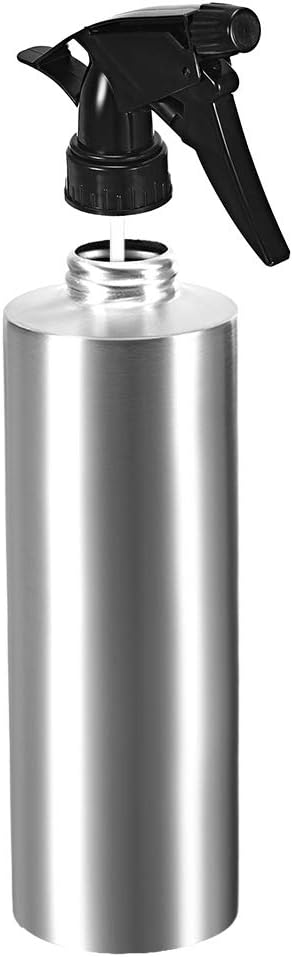 11.8oz/350ml Spray Bottle 304 Stainless Steel with Fine Mist Sprayer, Empty Refillable Container for Kitchen V1258-DP02-C-3222
