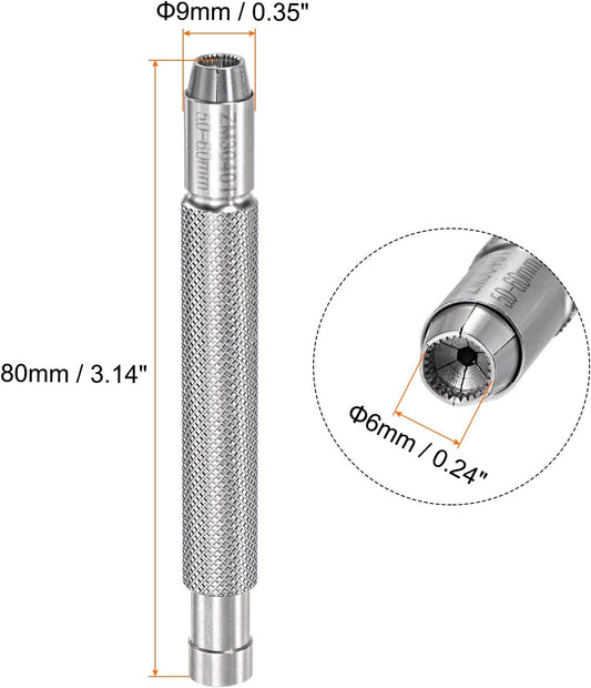 Watch Crown Winder Tool 5-6mm Manual Mechanical Winding Instrument Silver Stainless Steel Watch Repair Helper V1258-DP02-C-3231