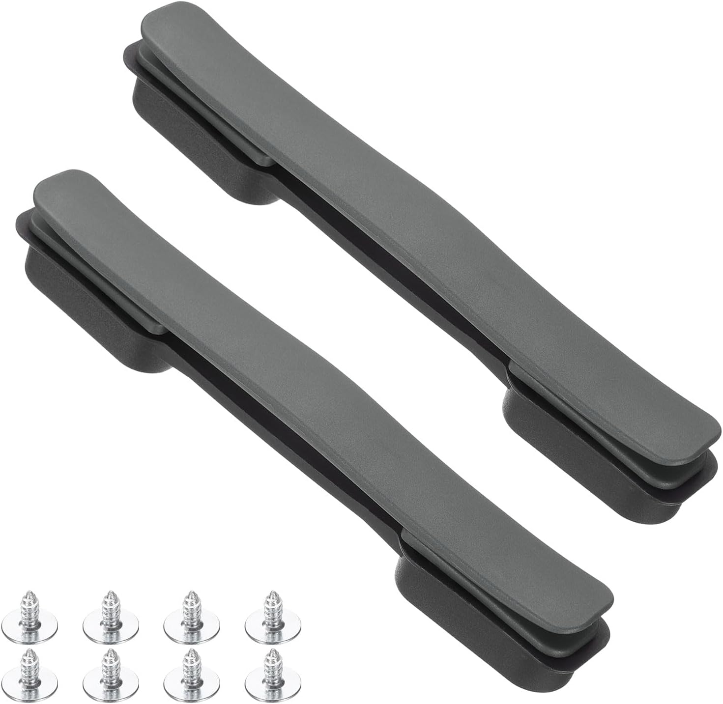 2 Pcs Luggage Handle Replacement 8.5 Inch Suitcase Handle Carry Strap Plastic Pull Handle Grip Luggage V1258-DP02-C-3243