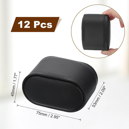 12Pcs Watch Display Pillow, 2.95" x 2.09" x 1.77" Bracelet Watch Pillow PU Leather Watch Pillow for Watch Box V1258-DP02-C-3244