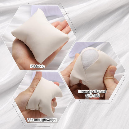 6pcs Leather Watch Pillows, Jewelry Display Pillow for Bracelet, Watch, Anklet, Bangle, Dangle Earring and V1258-DP02-C-3261