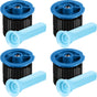 4 Pcs 10 VAN Variable Arc Nozzle Replacement Sprinkler Head Adjustable 360 Degree Rotating Irrigation Pop up V1258-DP02-C-327