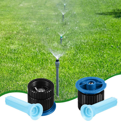 4 Pcs 10 VAN Variable Arc Nozzle Replacement Sprinkler Head Adjustable 360 Degree Rotating Irrigation Pop up V1258-DP02-C-327