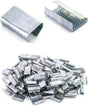 Seals for 1/2" Strap Width Steel Strapping, 500 Pcs Metal Clips for Firmly Securing Packaging and Pallet V1258-DP02-C-3288