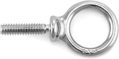 Eye Bolt, 20 Pack 1/4" - 20 x 1 Marine Grade Stainless Steel Lifting Ring Threaded Eyebolt Machinery Shoulder V1258-DP02-C-3292