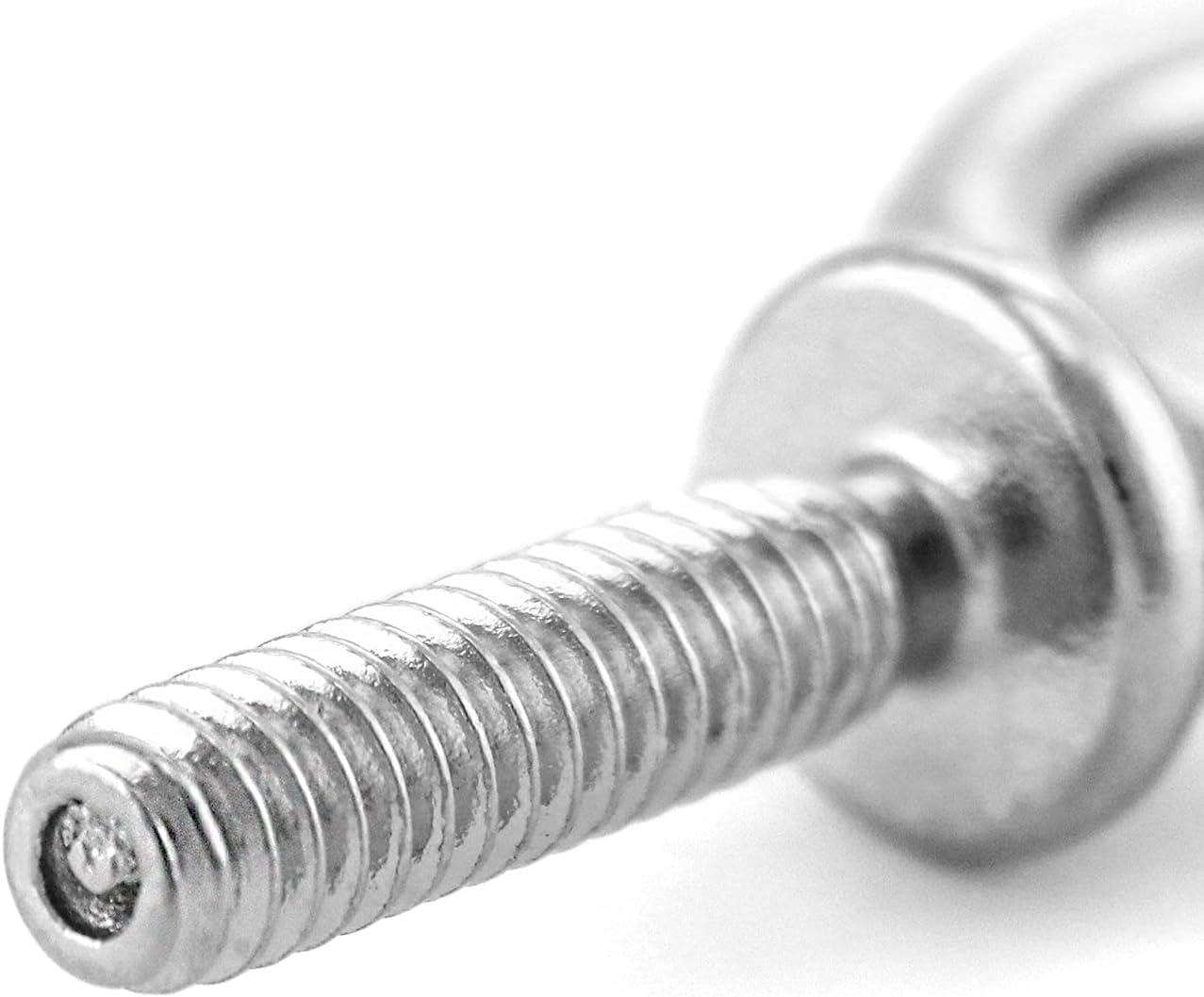 Eye Bolt, 20 Pack 1/4" - 20 x 1 Marine Grade Stainless Steel Lifting Ring Threaded Eyebolt Machinery Shoulder V1258-DP02-C-3292