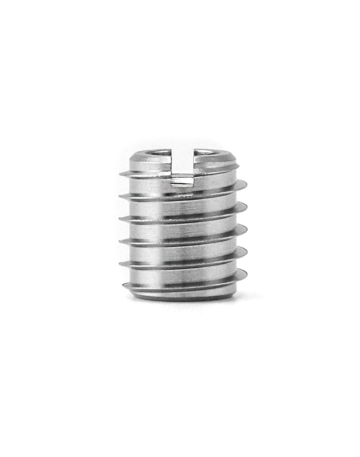 Stainless Steel Threaded Insert for Hard-Wood, 1/4-20 Internal Threads 20 Pack 5/8" Long Nut Inserts for V1258-DP02-C-3293