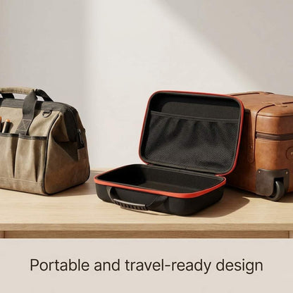 Compact Tool Storage Case 33x22.5x9cm - Shock-Resistant Portable Organizer for Small Tools, Accessories & V1258-DP02-C-3294