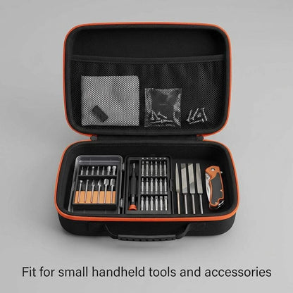 Compact Tool Storage Case 33x22.5x9cm - Shock-Resistant Portable Organizer for Small Tools, Accessories & V1258-DP02-C-3294