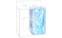 Clear Acrylic Mask and Glove Organizer - Dual Compartment Dispenser for Office, Clinic & Home Use V1258-DP02-C-3299