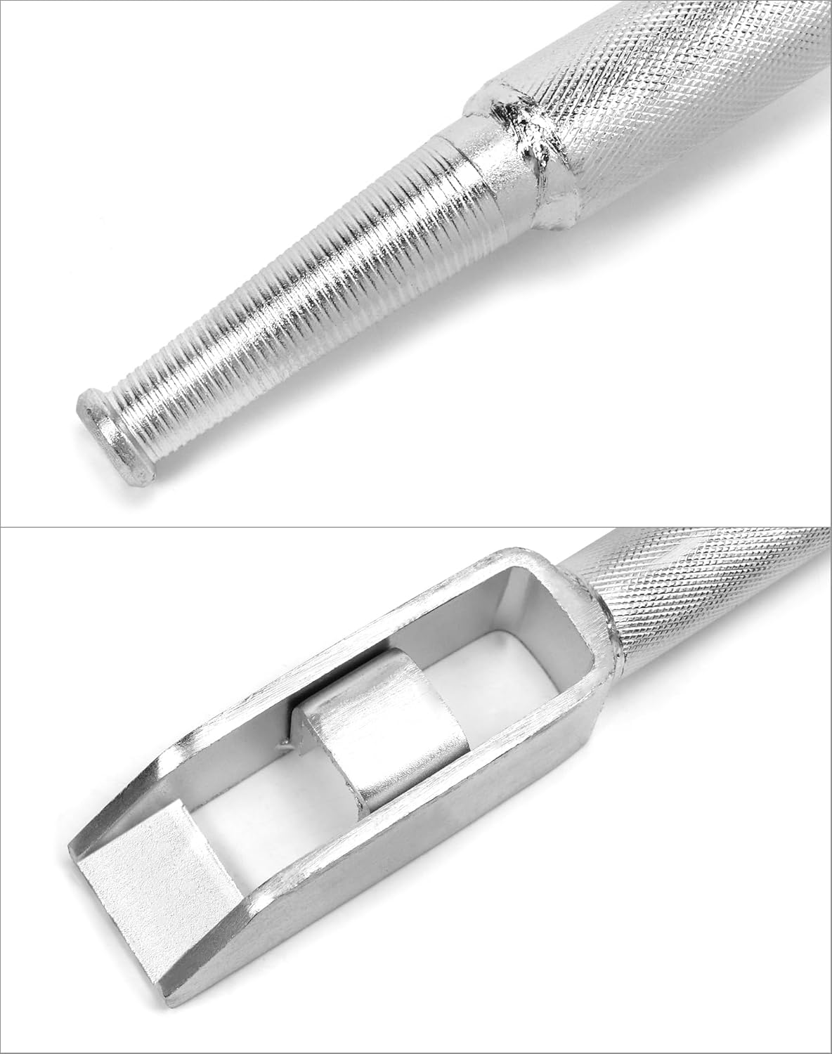 Square Head Carbon-Steel Combination Winch Bar, 2 Pack Non-Slip Handle for Versatility, Trusted Chain Binder V1258-DP02-C-3300