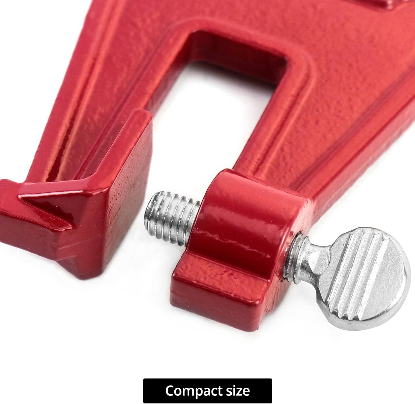 Chainsaw Stump Vise, 2 Pack Chainsaw Sharpening Accessory, Chainsaw Filing Vise, for Sharpening Saw Chain, Red V1258-DP02-C-3307