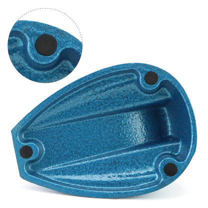 Micrometer Stand with Double Non-Slip Clamping Pad, 2 Pack Painted Cast Iron Base Micrometer Stand for V1258-DP02-C-3314