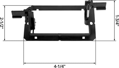 Low Voltage Mounting Bracket, 20 Pack 1 Gang Single Gang Drywall Mounting Wall Plate Bracket for Telephone V1258-DP02-C-3315