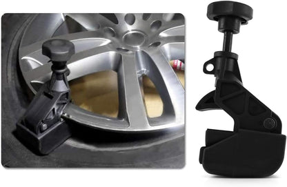 Tire Changer Bead Clamp, 2 Pack Heavy Duty Machine Wheels Tyres Parts Tool Rim Clamp V1258-DP02-C-3316