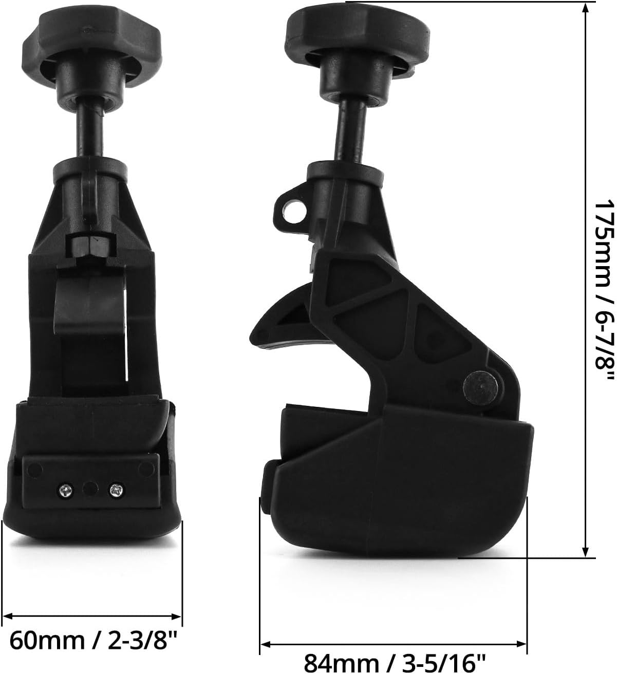 Tire Changer Bead Clamp, 2 Pack Heavy Duty Machine Wheels Tyres Parts Tool Rim Clamp V1258-DP02-C-3316