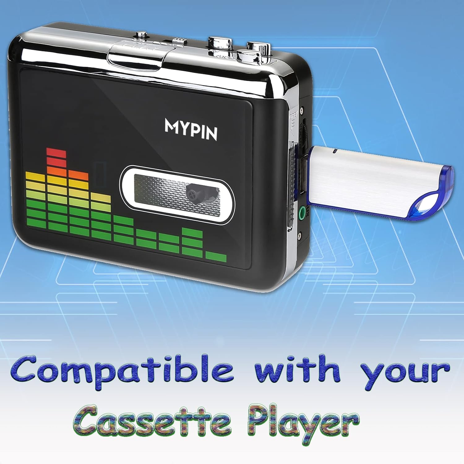 32GB FAT32 Format USB 2.0 Flash Drives, USB Memory Stick for Game Capture Card/Cassette V1258-DP02-C-333