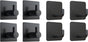 2 Types of Black Adhesive Hooks Bundle V1258-DP02-C-345