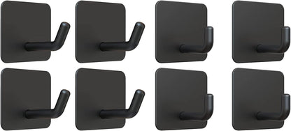2 Types of Black Adhesive Hooks Bundle V1258-DP02-C-346