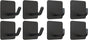2 Types of Black Adhesive Hooks Bundle V1258-DP02-C-346