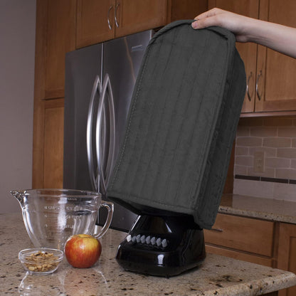 Polyester / Cotton Quilted Blender Appliance Cover, Dust and Fingerprint Protection, Machine Washable, V1258-DP02-C-349