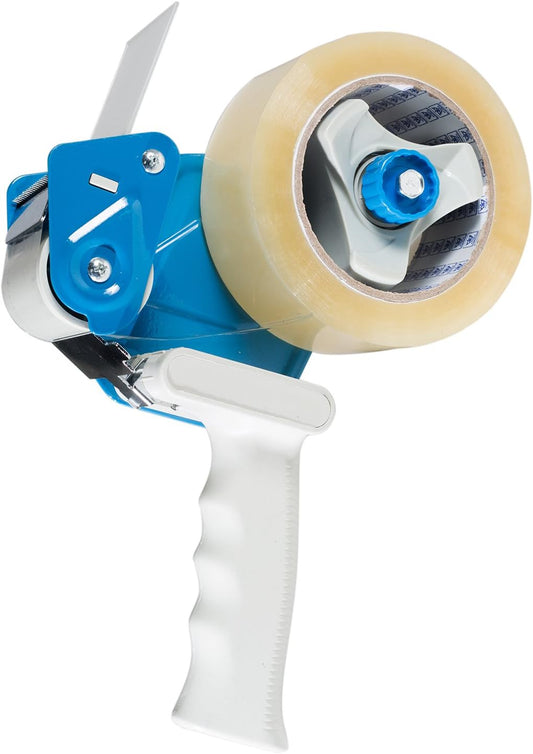Packing Tape Dispenser, Shipping Tape Gun, Heavy Duty Roller for Box Sealing, Moving, Office, Warehouse, V1258-DP02-C-404