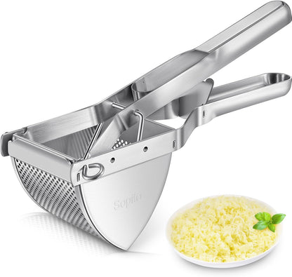 Potato Ricer, Stainless Steel Potato Masher for Commercial and Home Use V1258-DP02-C-417