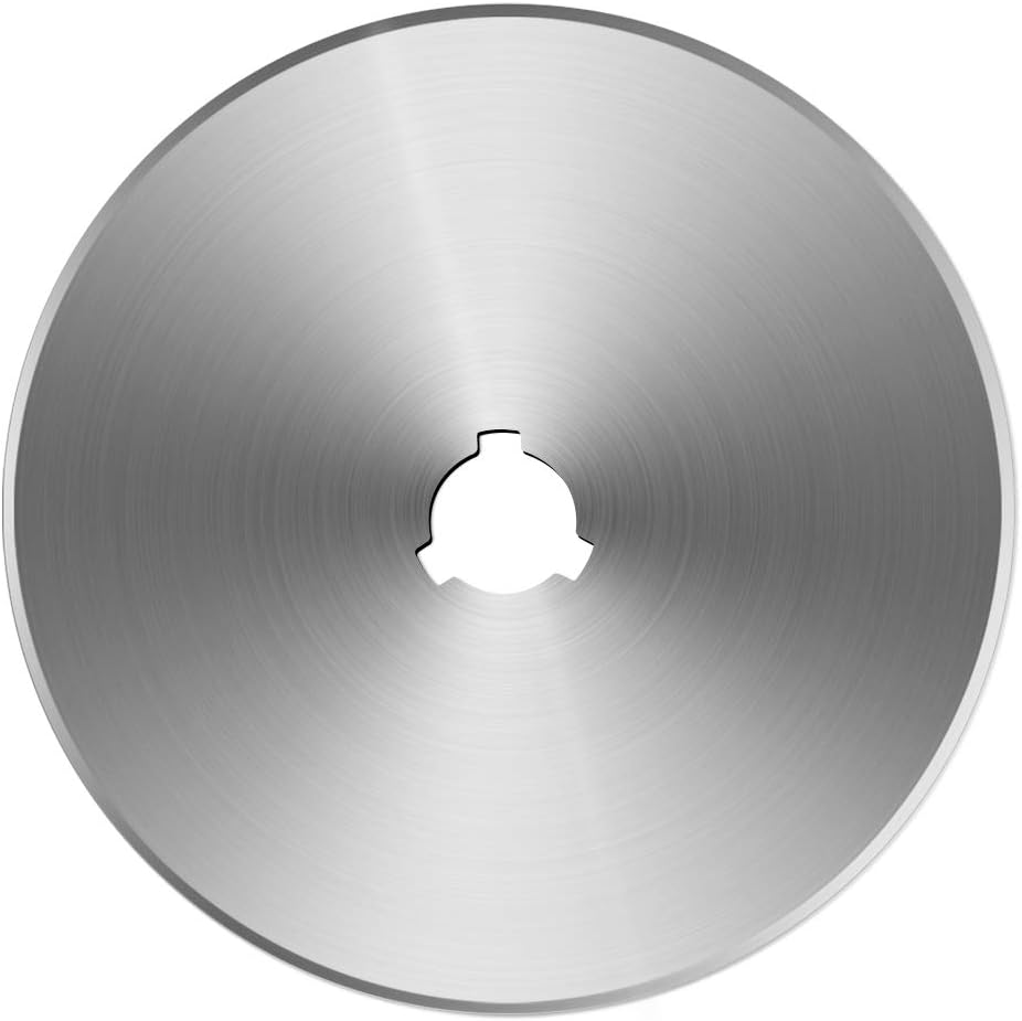 60MM Rotary Cutter Blades, 10PCS Premium Spare Replacement Cutting Blades with Sharpness, Great for Heavy V1258-DP02-C-423