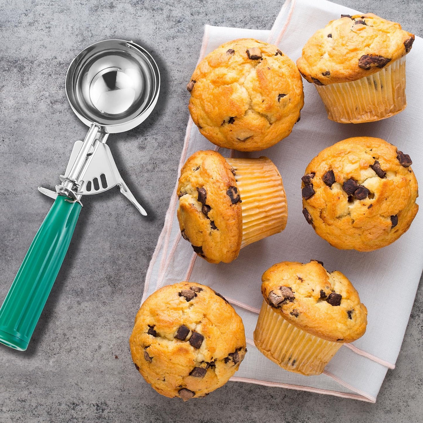 Cookie Scoop Set, Ice Cream Scoop Set, Cookie Scoops for Baking, Multiple Size Large-Medium-Small Size V1258-DP02-C-430