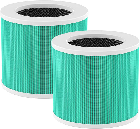 HY1800 Replacement Filter Compatible with CHIVALZ/MORENTO/Loytio/Honeyuan/AYAFATO/IOIOW HY1800 Air Purifier V1258-DP02-C-432