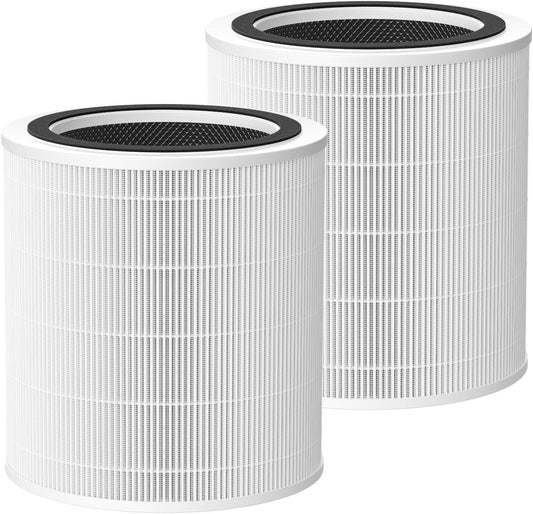 Core 400S-P Replacement Filter for LEVOIT Core 400S-P Smart Air Purifi-er, 3-IN-1 HEPA and Activated Carbon V1258-DP02-C-433