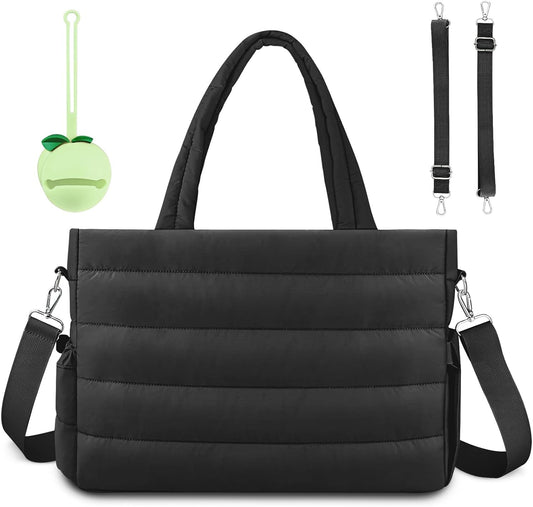 Diaper Bag Tote, Baby Diaper Tote Bags Crossbody Hospital Bag Travel Large Mommy Bag, with Silicone Pacifier V1258-DP02-C-434