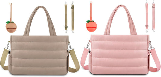 Diaper Bag Tote, Baby Diaper Tote Bags Crossbody Hospital Bag Travel Large Mommy Bag, with Silicone Pacifier V1258-DP02-C-436
