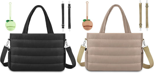 Diaper Bag Tote, Baby Diaper Tote Bags Crossbody Hospital Bag Travel Large Mommy Bag, with Silicone Pacifier V1258-DP02-C-437
