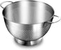 Stainless Steel Colander for Kitchen | 5 Quart Durable Rice and Pasta Strainer with Handle | Oversized V1258-DP02-C-45
