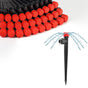 30pcs Quick-Connect Drip Irrigation Emitters for 1/4" Drip Irrigation Tubing - Adjustable Push-to-Connect 360 V1258-DP02-C-456