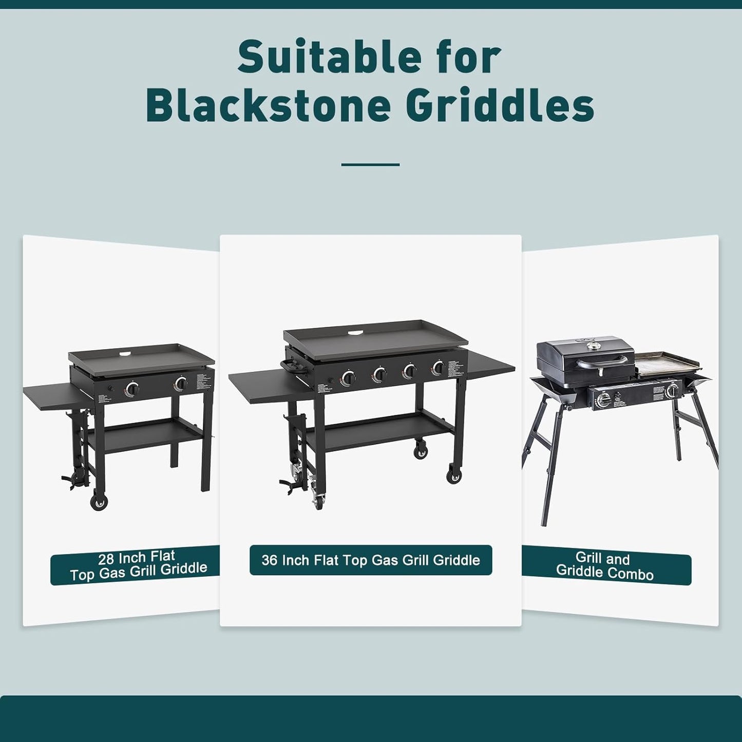 Natural Gas Conversion Kit, Propane to NG Orifices Nozzle, for Blackstone 28'' & 36'' Griddles, Rangetop V1258-DP02-C-467